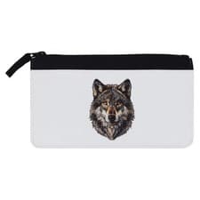 Image of 'Wolf Portrait' Pencil Case (PC00053135)