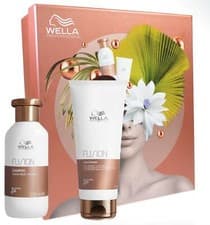 Image of Wella Professionals Fusion Intense Repair Conditioner and Shampoo Gift Pack Box