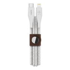 Image of Belkin BoostCharge 10ft 3m USB-C Lightning Cable MFi-Certified for iPhone White