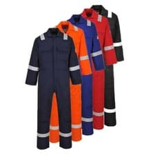Image of Portwest Bizweld Work FR Coverall Flame Resistant Reflective BIZ5
