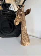 Image of Gold Giraffe Ornament Cute and Unique New with Box Perfect Gift Idea