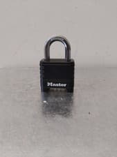 Image of Master Lock - Excell™ 4-Digit Black Finish Combination 50mm Padlock
