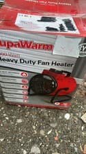 Image of SupaWarm Heavy Duty Fan Electric Space Heater 3000W Damaged Box