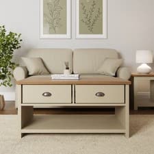 Image of Lancaster Shoe Cabinet TV Unit Lamp, Coffee Table Console Hall Table Sideboard