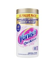 Image of Vanish Gold Oxi Action Stain Remover & Whitening Booster Powder For Whites 1.9kg
