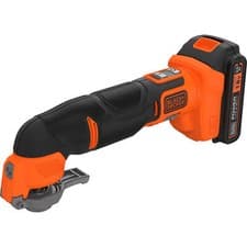 Image of Black and Decker BDCOS18 18v Cordless OIS Oscillating Multi Tool 1 x 2ah Li-ion