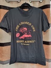 Image of Night Addict Brand New With Tags Men's T-shirt Size L The Chosen One Graphic