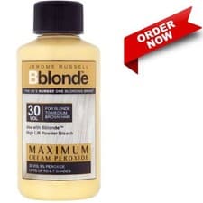 Image of Jerome Russell BBlonde 30 Vol Maximum Cream Peroxide Blonde To Medium Brown 75ml