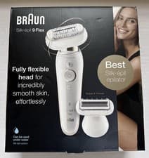 Image of Braun Silk-épil 9 Flex Wet & Dry Epilator with Flexible Head
