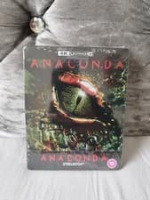 Image of Anaconda (1997) 4K ULTRA HD BLU RAY STEELBOOK NEW & SEALED UK LTD 