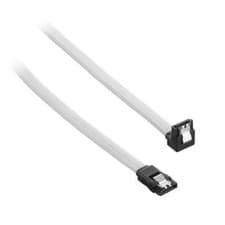 Image of CableMod ModMesh Right Angle SATA 3 Cable 30cm - White