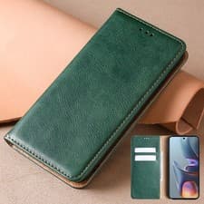 Image of Wallet Leather Case Cover For Motorola Moto E15 E14 E13 E32S E22 E22i E20 E7