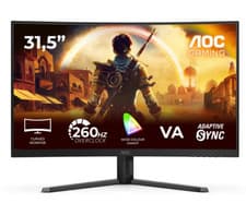 Image of AOC Monitor 32 Inch C32G42ZE Curved VA Full HD Gaming 260HZ C Grade