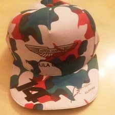 Image of Aston Martin F1 cognizant Alonso Team Drivers Cap - new multicoloured  (#268)