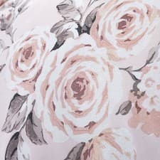 Image of Catherine Lansfield Canterbury Floral Eyelet Lined Curtains