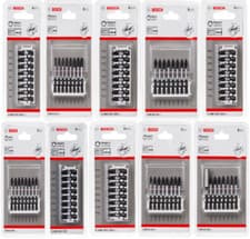 Image of Bosch Impact Screwdriver Insert Bits Torx PZ2 PH2 PZ3 You Choose Bit Set Tip DIY