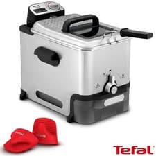 Image of Tefal Oleoclean Pro Deep Fryer 3.5L Easy Clean Stainless Steel Silver FR8058G0