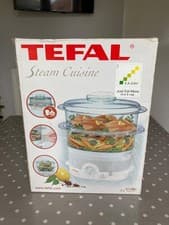 Image of Tefal Steam Cuisine VC100115 Ultra-Compact Steamer = Opened But Never Been Used