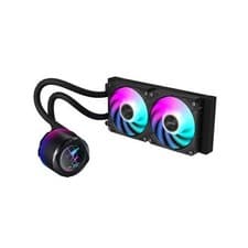 Image of GIGABYTE AORUS WATERFORCE X II 240 AIO Liquid CPU Cooler - 2x120mm ARGB Fans ...