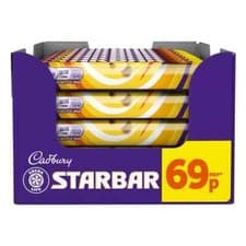 Image of Cadbury Starbar 49g x 32 Chocolate Box For Cadbury Lovers