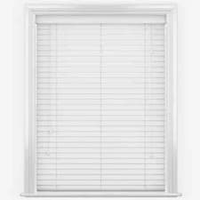 Image of PVC Venetian Window Blind - Made To Measure - Faux Wood w/ String - 50mm Slats
