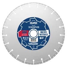 Image of Duro Universal Diamond Blades Cuts Stone Paving Wood Metals Plastic Bricks Glass
