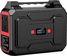 Image of Powkey 99Wh/ 27000Mah Portable Power Station,100W Camping Power Pack,Solar Gener