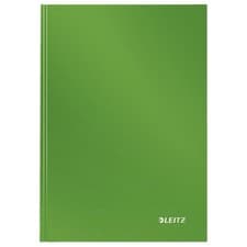 Image of Leitz Solid Notebook A5 Ruled with Hardcover Green 46670050
