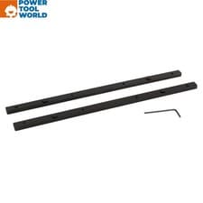 Image of Makita 198885-7 Guide Rail Joining Bar Connector Twin Pack