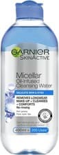 Image of Garnier Micellar Cleansing Water For Delicate Skin 400ml Cleanser & Makeup