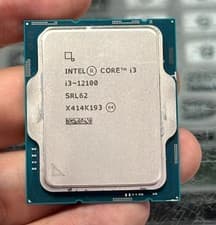 Image of 12th Gen Intel Core i3-12100 LGA 1700 CPU Processor Alder Lake Quad-Core 3.3 GHz