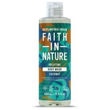 Image of Faith in Nature Coconut Body Wash 400ml - 4 Pack