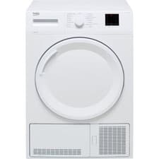 Image of Beko DTKCE80021W 8Kg Condenser Tumble Dryer White B Rated