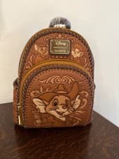 Image of NWT Rescuers Down Under Loungefly Mini Backpack Disney