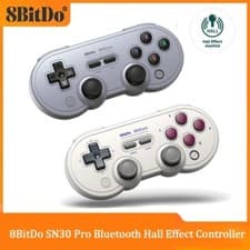 Image of 8BitDo SN30 Pro Bluetooth Gamepad Wireless with Hall Effect for Switch, PC- NEW
