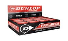 Image of NEW Dunlop Squash Balls Progress Training Official Ball of the WSF, PSA, WSA