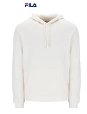 Image of Fila Finn Fleece Unisex Hoodie In Egret Size Uk 3XL New With Tags