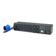 Image of APC AP7822B power distribution unit PDU 16 AC outlets 2U Black