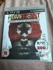 Image of HOMEFRONT Exclusive Resistance Multiplayer Pack PS3 NEW/SEALED