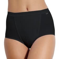 Image of Sloggi 10037875 Control High Waist Maxi Briefs 2 Pack Black