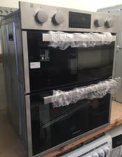 Image of Hotpoint DUH 10D IX Built Under 59cm Electric Double Oven Stainless Steel (11534