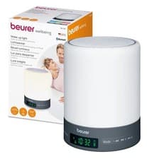 Image of Beurer WL50 Wake Up Light Daylight Table Lamp Helps to Support The Sleep White