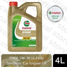 Image of Castrol EDGE 5W-30 LL Engine Oil Fully Synthetic with Hyspec Standard, 4 Litre