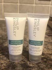 Image of Philip Kingsley Moisture Balancing Combination Shampoo 20ml & Conditioner 20ml