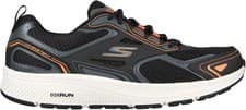 Image of Skechers GoRun Consistent Mens Running Shoes Black Cushioned Sports Run Trainers