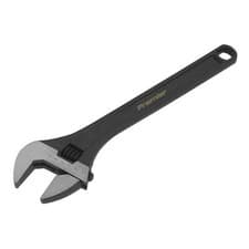 Image of 375mm Adjustable Wrench Phosphate Finish 41mm Jaw Heavy Duty Drop Forged Steel