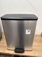 Image of Curver Plastic Soft Close Lid Deco Pedal Bin 65L