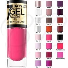 Image of Eveline GEL LAQUE Nail Polish Shiny Manicure Effect Without Using a UV/LED 8ml