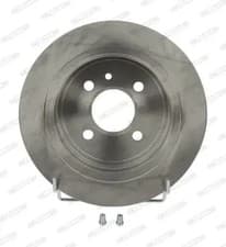 Image of 2x Brake disc solid DDF093 FERODO for BMW ALPINA