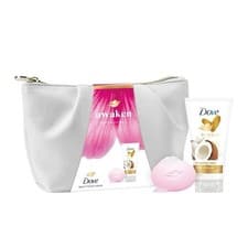 Image of Dove Awaken Beauty Bag On-the-Go Gift Set